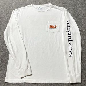 Vineyard vines, long sleeve basketball shirt